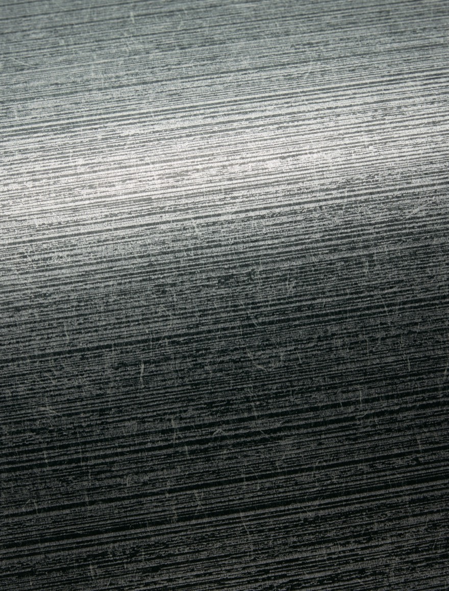 Close view of grey washi drawn with shimmering streaks